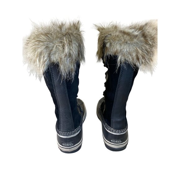 Sorel Women's 7 Joan Of Arctic Waterproof Snow Boots Shoes Black -25F - Picture 10 of 17
